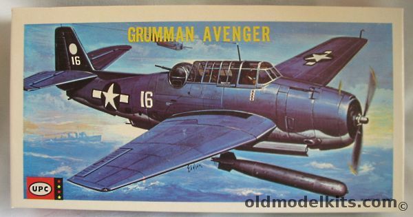 UPC 1/77 Grumman TBF Avenger, 5073-100 plastic model kit